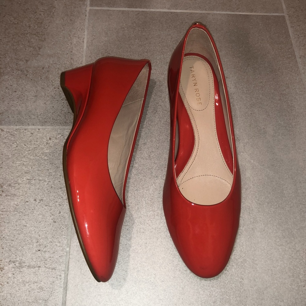 Taryn Rose Babs Soft Patent Leather 1 1/2" Heel